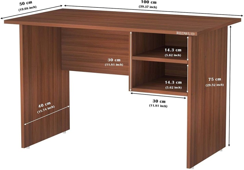 Redwud Grabby Engineered Wood Study Table, Writing Desk, Computer Desk, Study  Desk, Office Desk, Small Office Table, Laptop Table with Drawer, Computer  Table (White) (D.I.Y) Matte Finish : : Home