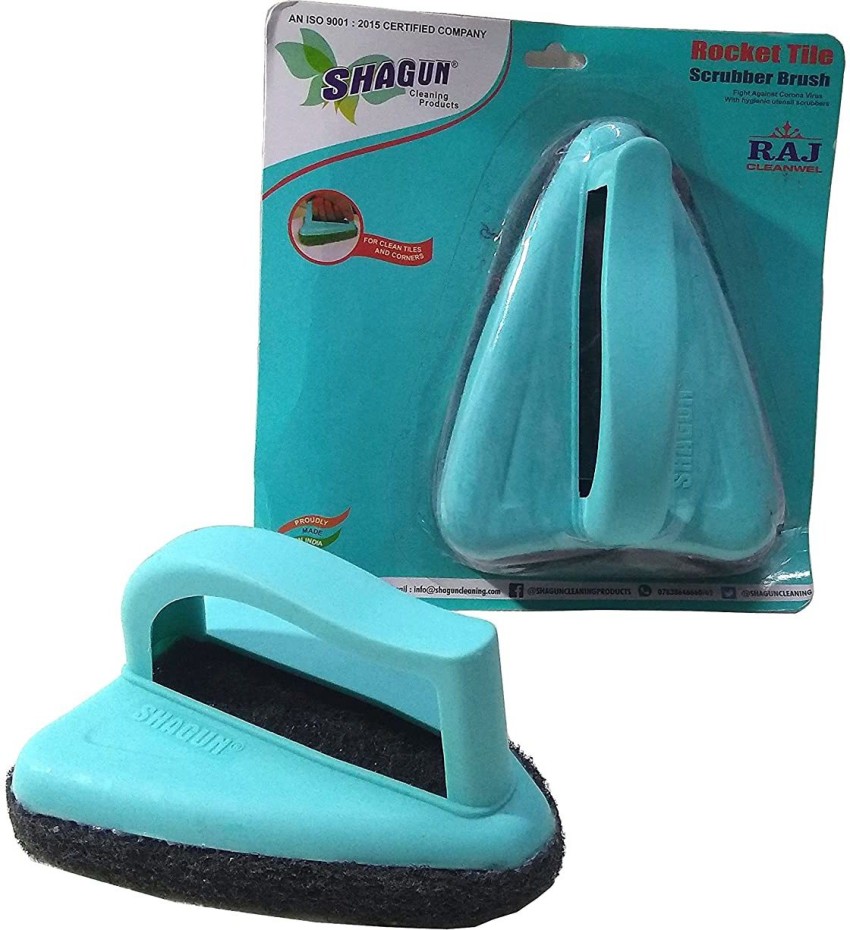 Triangular Bathroom Scrubber