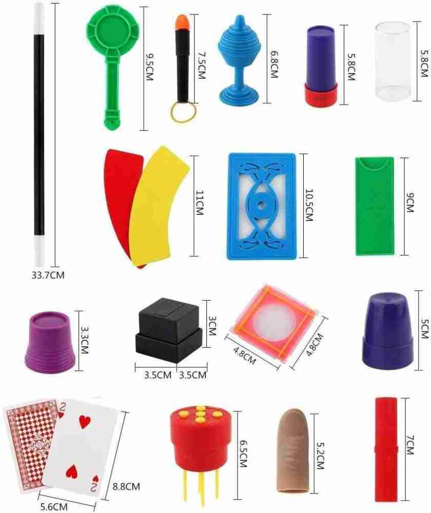 BLOONSY Magic Kit for Kids, Magic Tricks Set for Kids Age 6 8 10