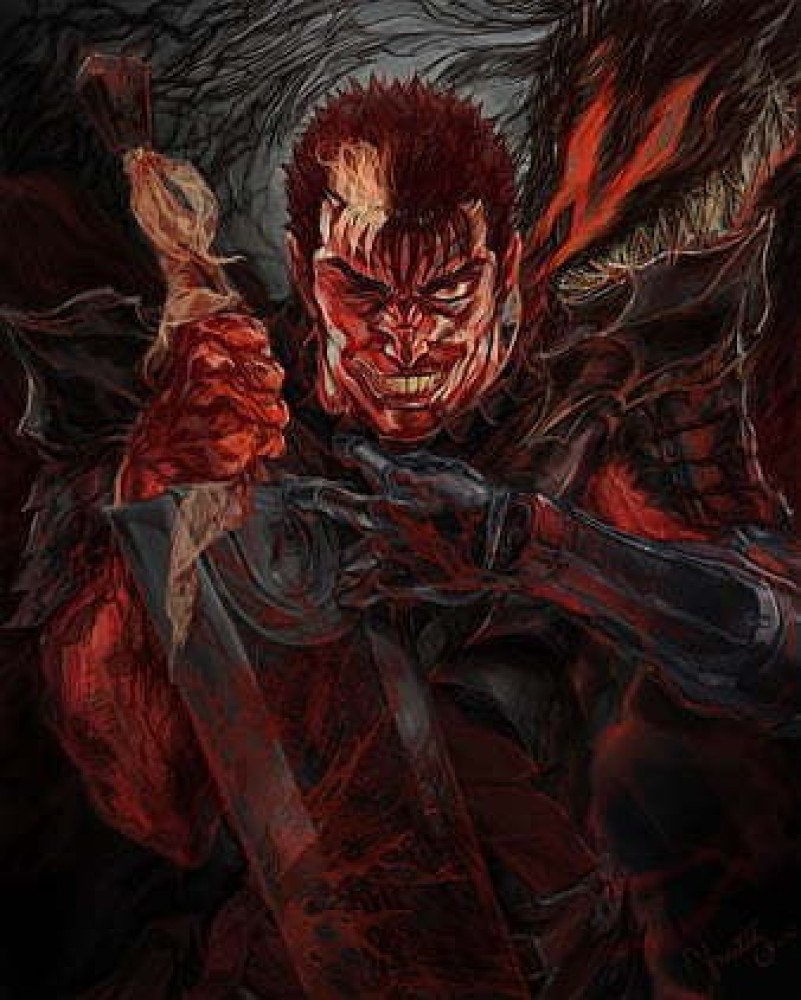 Guts Berserk Berserk Anime Series Hd Matte Finish Poster Paper Print -  Animation & Cartoons posters in India - Buy art, film, design, movie,  music, nature and educational paintings/wallpapers at