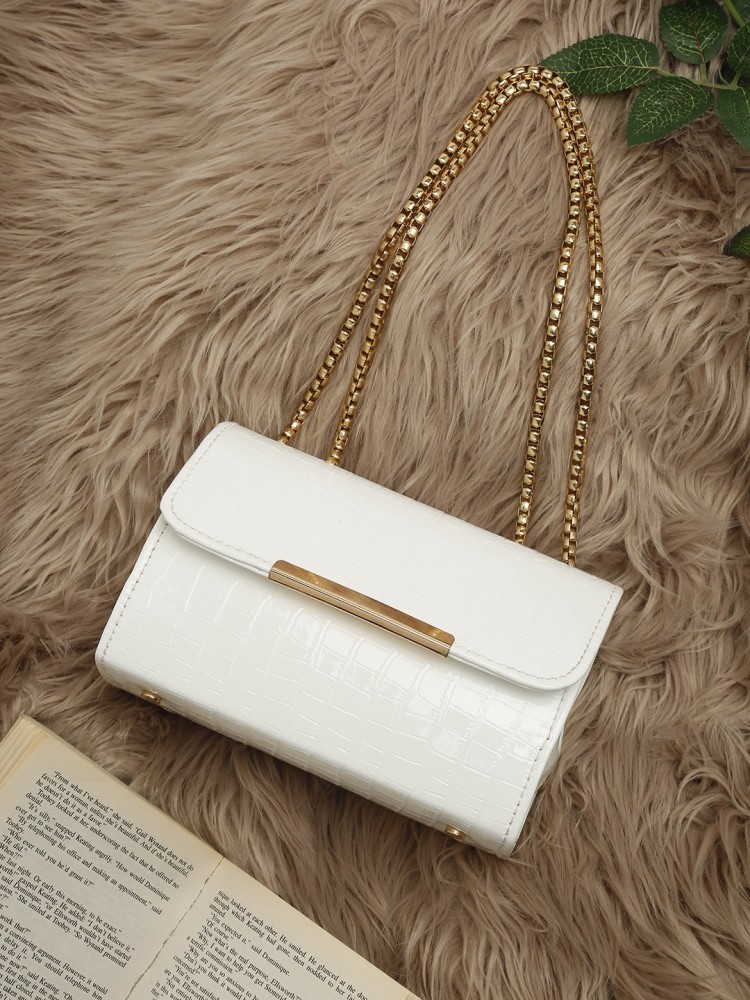 Buy Women White Casual Sling Bag Online - 734958 | Allen Solly