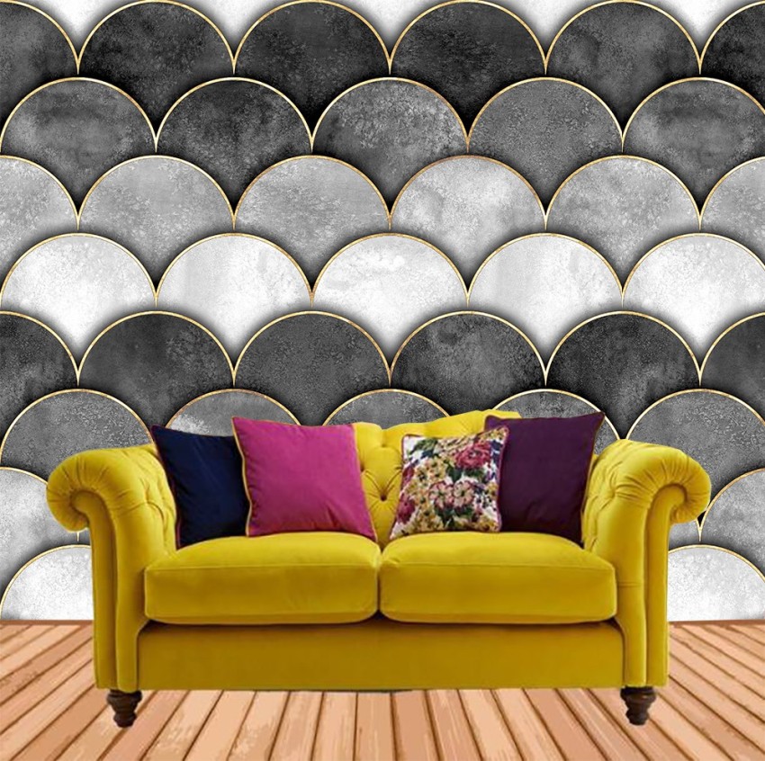 Buy Grey and Gold Marble Wall Mural Wallpaper Stock Clearance Online in  India  Etsy