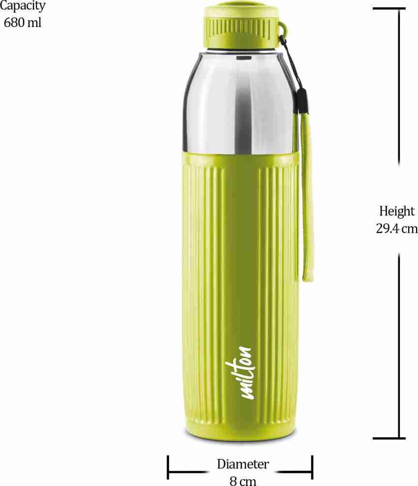 Milton Helix 1000 Pet Water Bottle, 1 Piece, 1 Litre, Green