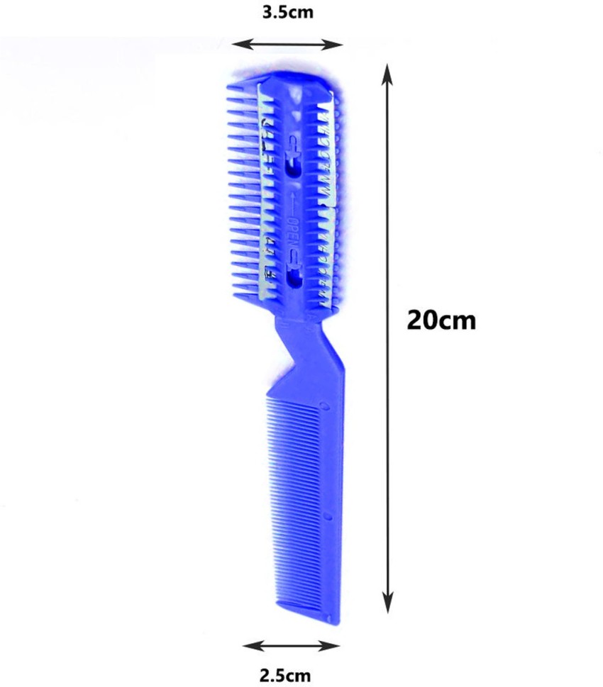 Cat comb with clearance razor