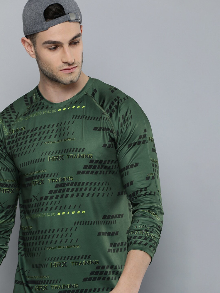 HRX by Hrithik Roshan Printed Men Round 