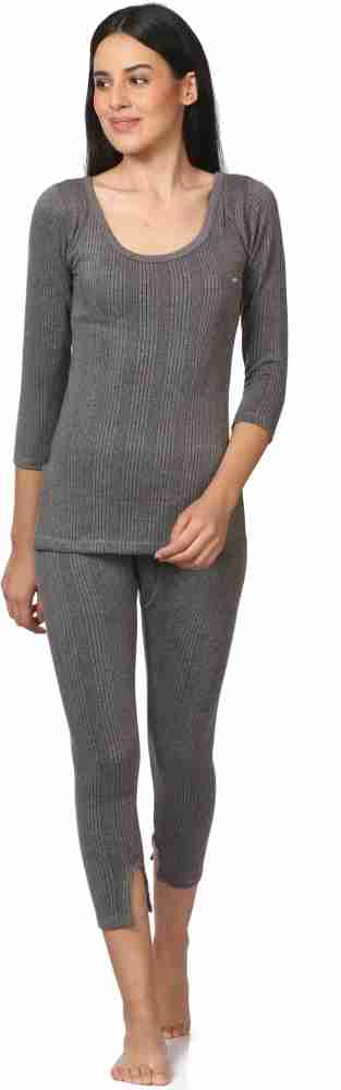 ALFA Premium Quilted Thermal Women Top - Pyjama Set Thermal - Buy