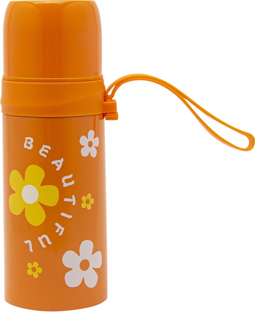 Baby Moo Stylish Insulated Stainless Steel Flask Thermos Hot  & Cold Wate For Kids 350 ml Water Bottle - Flask