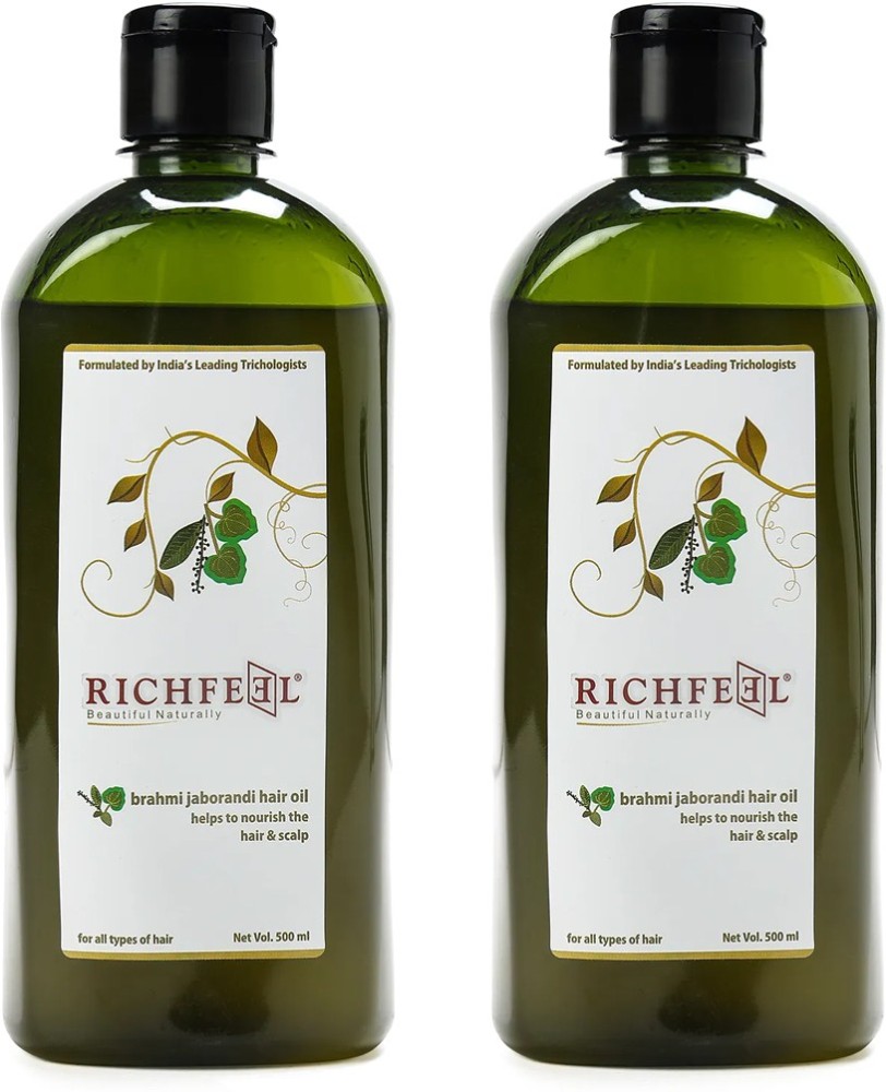 Buy Richfeel Brahmi Jaborandi Nourishing Hair Oil 80 ml Online at Low  Prices in India  Amazonin