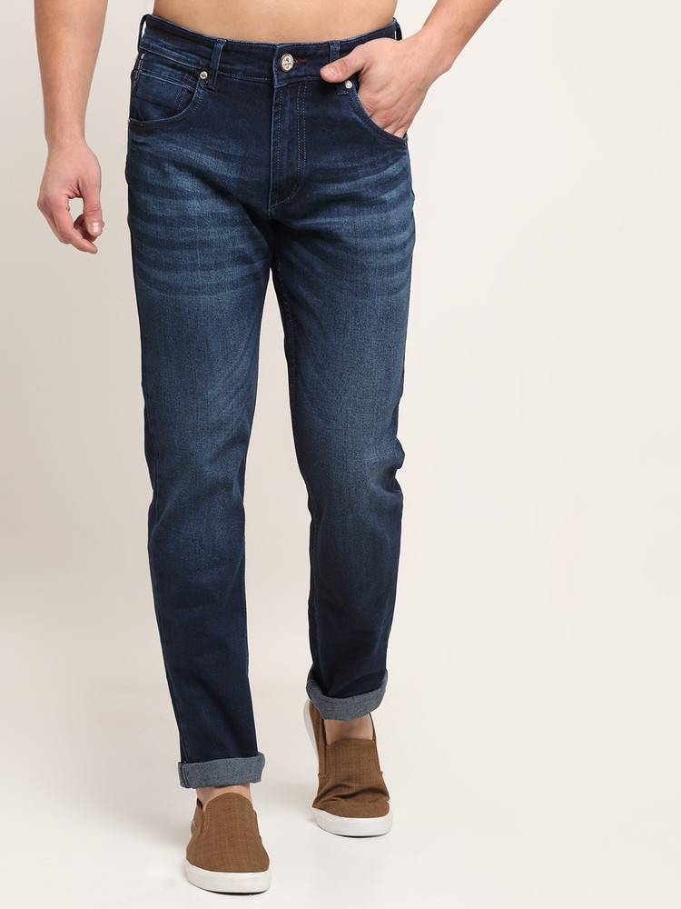 CANTABIL Regular Men Dark Blue Jeans 