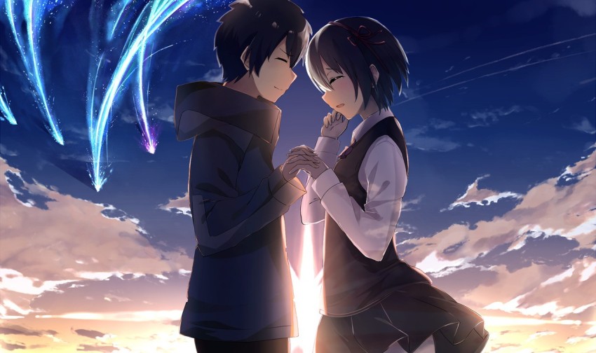 Kimi No Na Wa Your Name Japanese Anime Movie Matte Finish Poster Paper  Print - Animation & Cartoons posters in India - Buy art, film, design,  movie, music, nature and educational paintings/wallpapers