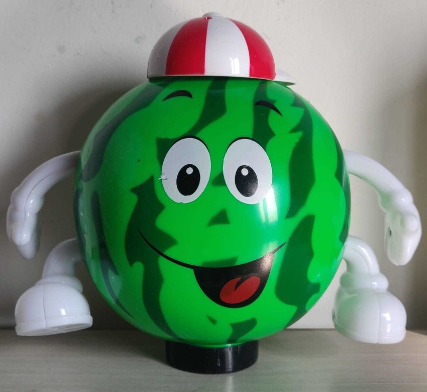 Three Dimensional Green M&M Store Display Figure