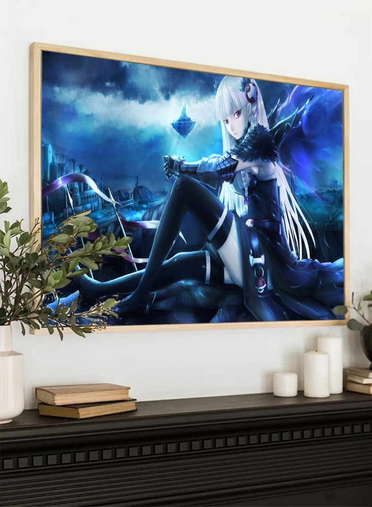 Floater Framed Canvas Anime Art Wall Print Poster 22x14 Inch  NW280 Canvas  Art  Animation  Cartoons posters in India  Buy art film design movie  music nature and educational paintingswallpapers