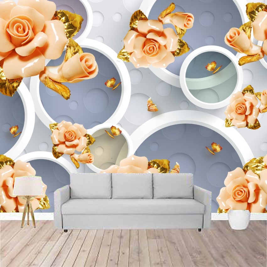Latest 5D Wallpaper For bedroom living room(AS Royal Decor) | Design living room  wallpaper, Living room wall wallpaper, Wallpaper design for bedroom