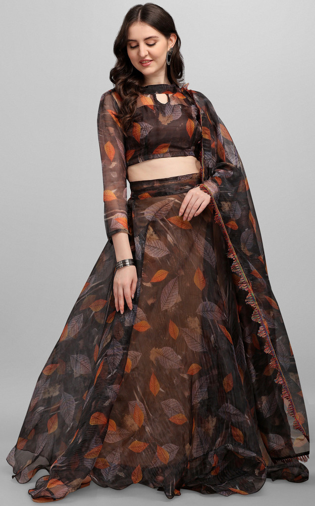 Semi Stitched Lehenga Choli 