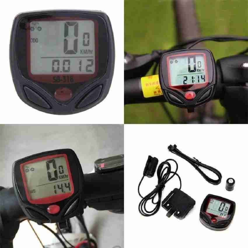 ESTHIR IMPEX 15 Function Cycle Speedometer Digital LCD Speedometer