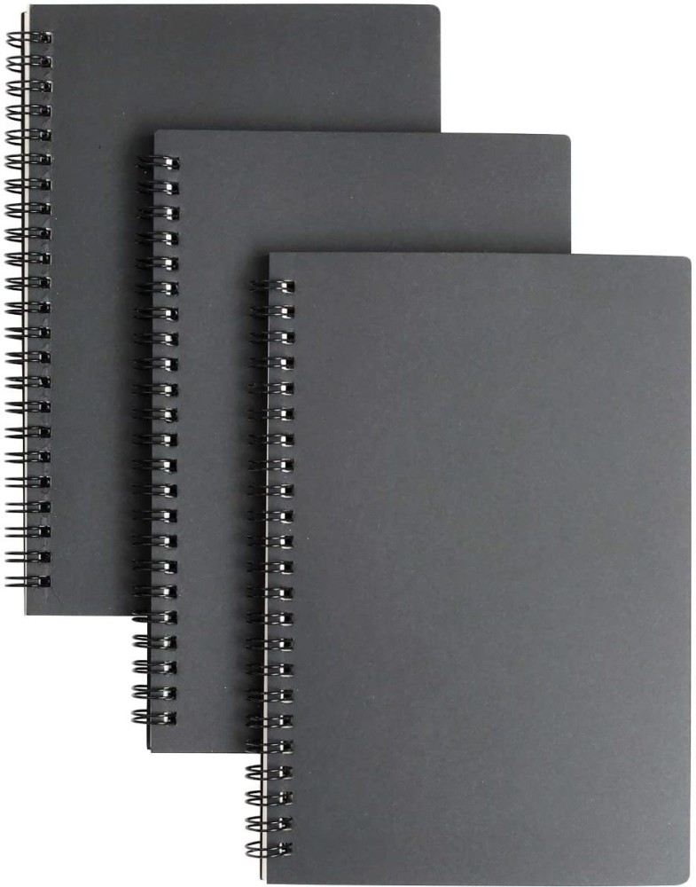 INNAXA A5 Spiral Sketchbook, Soft Cover Blank Notepad, Sketch