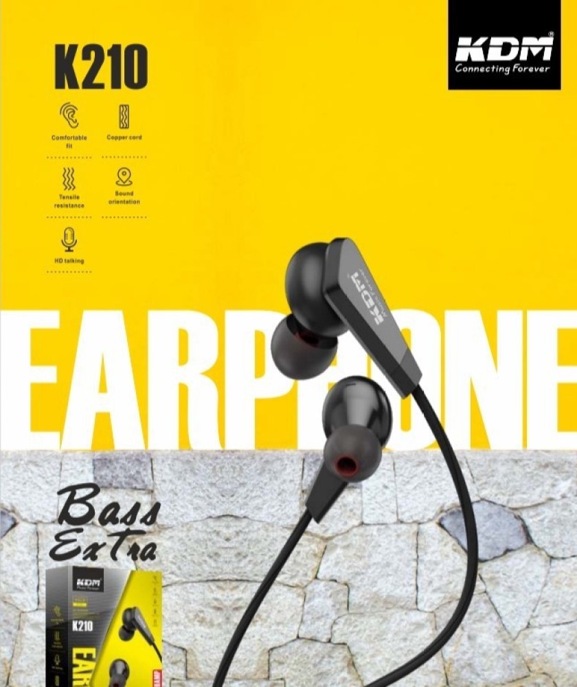 kdm k210 earphones price