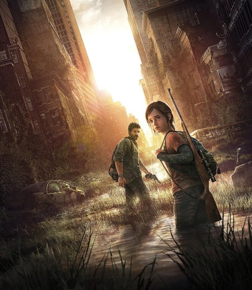 Smoky Design ellie game the last of us joel Wallpaper Poster Price