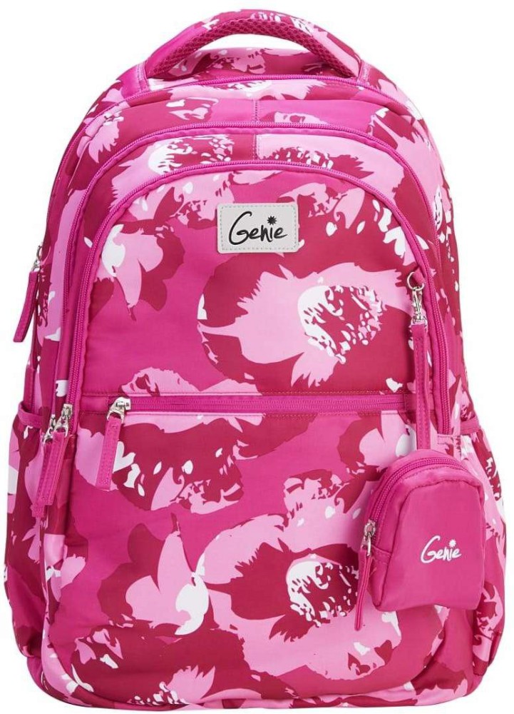 GENIE Spray School Bag for Girls, 19 inch Backpack for Women, 3  compartments with Cello Lunch Box : Amazon.in: Toys & Games