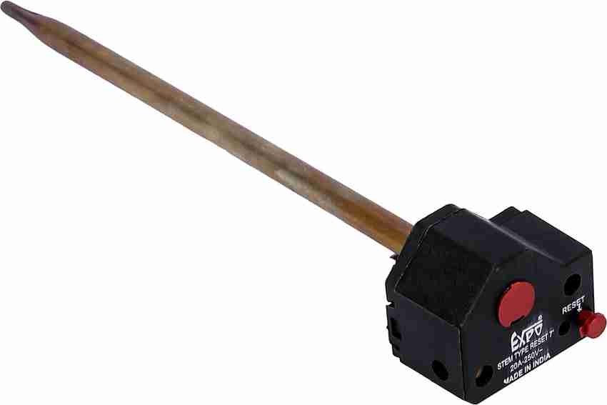 Expo Geyser Thermostat Reset/Cut-off/electric water heater thermostat  reset/cut-off 7 (7 inches) (175 mm) Temperature Sensor and Controller  Electronic Hobby Kit Price in India - Buy Expo Geyser Thermostat  Reset/Cut-off/electric water heater thermostat