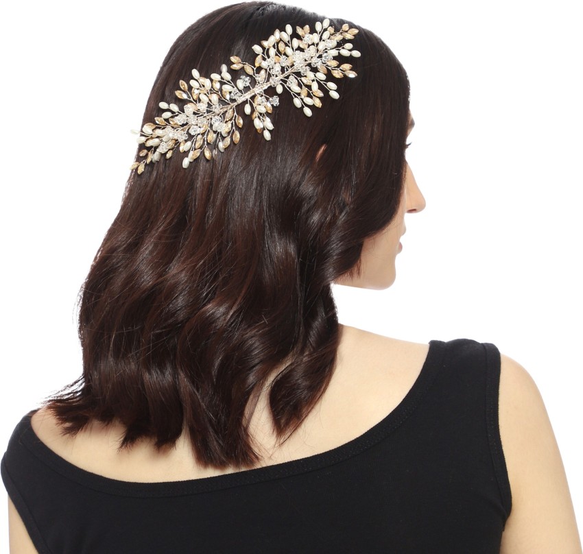 Buy Gold Hair Accessories for Women by Karatcart Online  Ajiocom