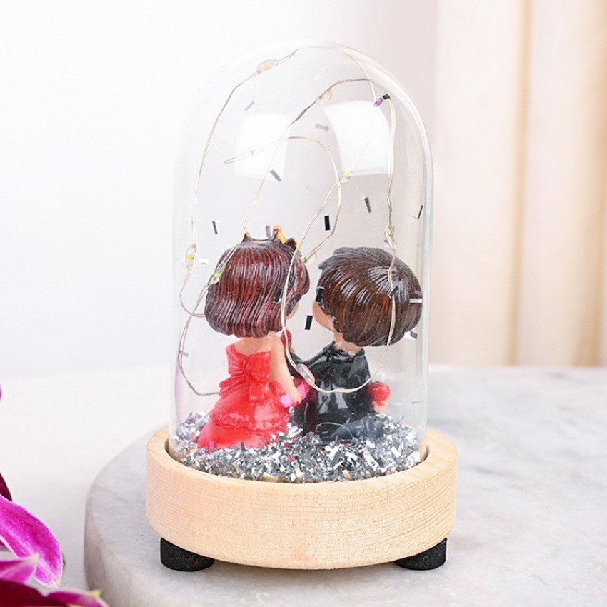 Couple Glass Globe, For Gift Purpose