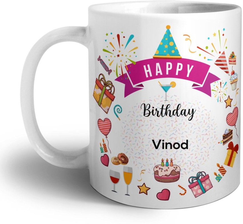 ❤️ Party Birthday Cake For Vinod