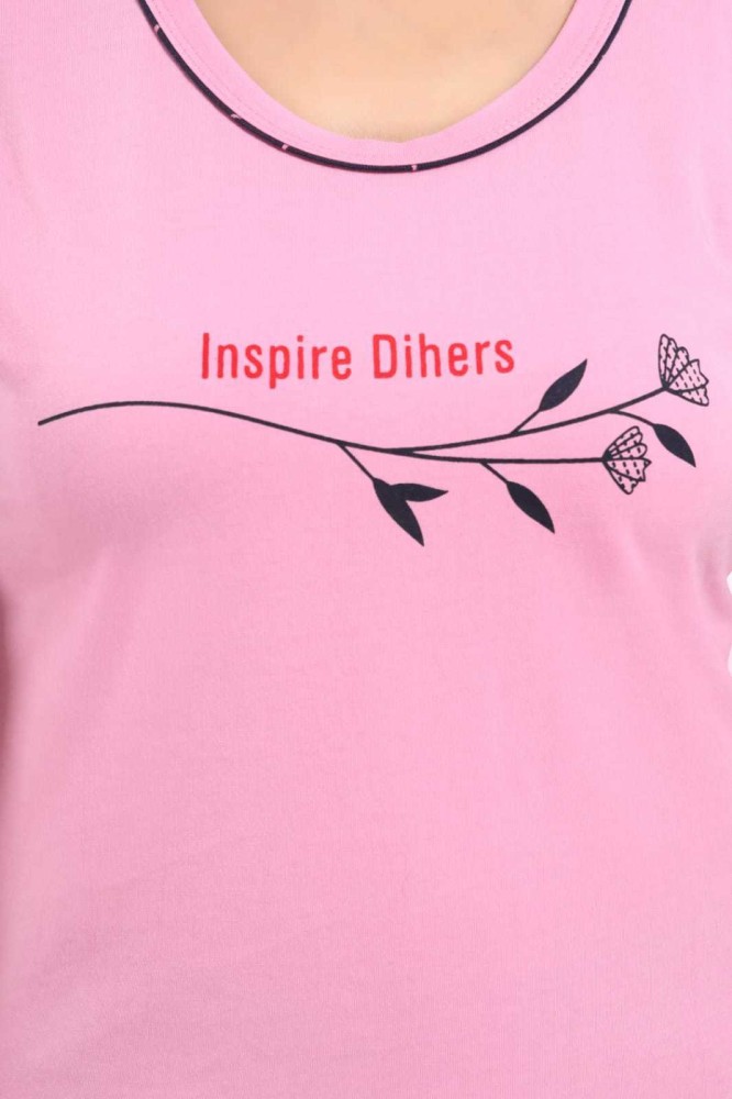 Maa U Fab Women Printed Pink Shirt & Pyjama set Price in India - Buy Maa U  Fab Women Printed Pink Shirt & Pyjama set at  Shirt & Pyjama set