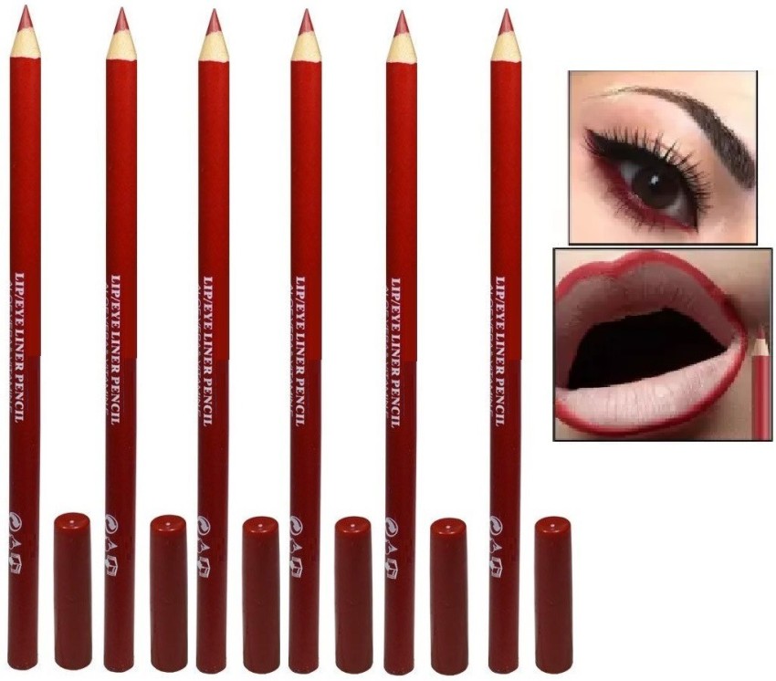 SEUNG Red eyeliner & lipliner Waterproof Pigmented Dual Pencil 12 g - Price in India, Buy SEUNG Red eyeliner & lipliner Waterproof Pigmented Dual Use Pencil 12 g Online In