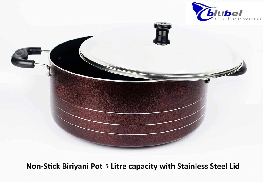 41CM Nonstick Biriyani Pot SS Lid 1X6