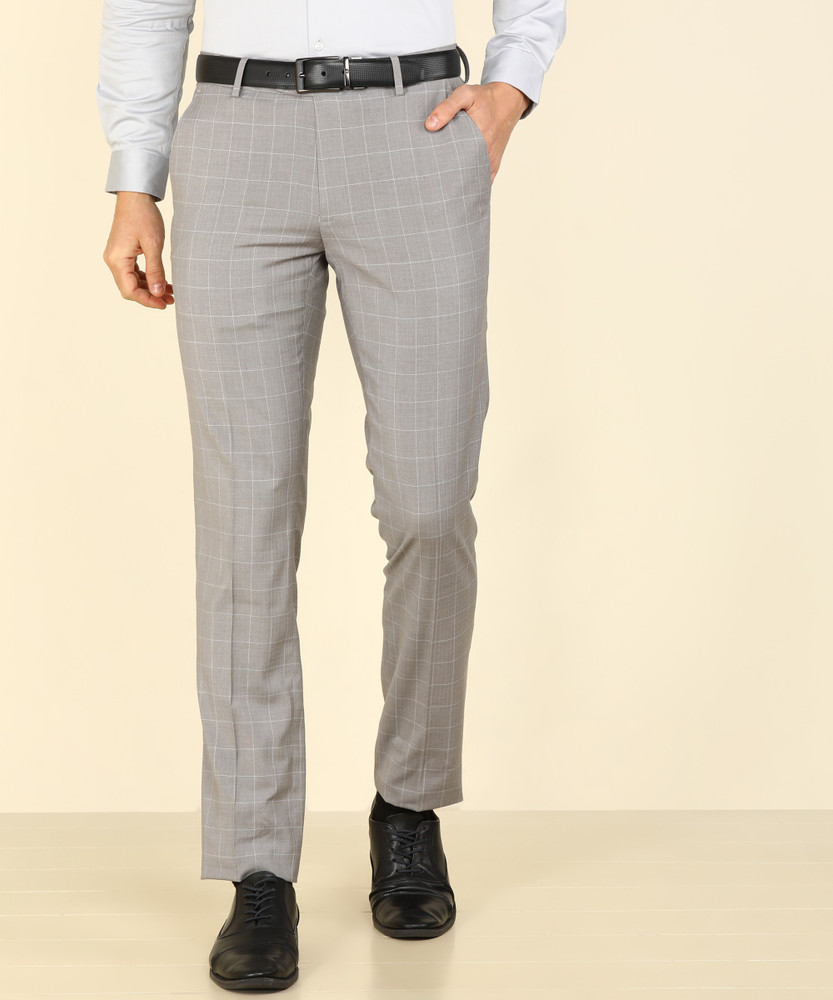 PETER ENGLAND Slim Fit Men Grey 