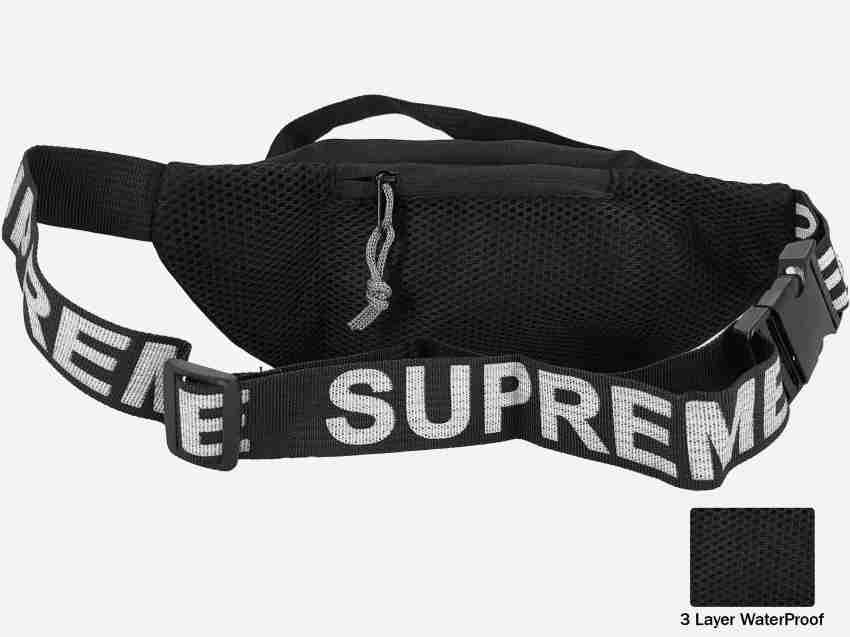 Supreme FW18 Waist Bag (Black) - Limited Edition, Men's Fashion