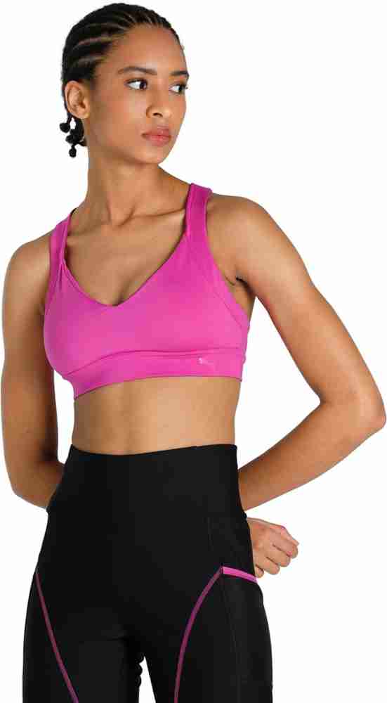 PUMA Mid Impact Own It Women Sports Lightly Padded Bra - Buy PUMA Mid  Impact Own It Women Sports Lightly Padded Bra Online at Best Prices in  India