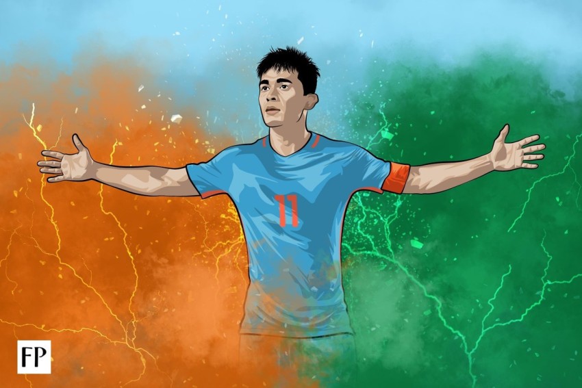 : Sunil Chhetri Poster - Size: 18 x 24: Posters & Prints