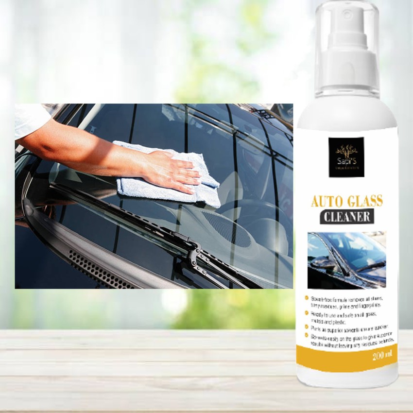 SAPI'S Auto Glass Cleaner Spray Auto Glass Cleaner for All Type of Glasses  200 ML Pack of 1 Vehicle Interior Cleaner Price in India - Buy SAPI'S Auto  Glass Cleaner Spray Auto