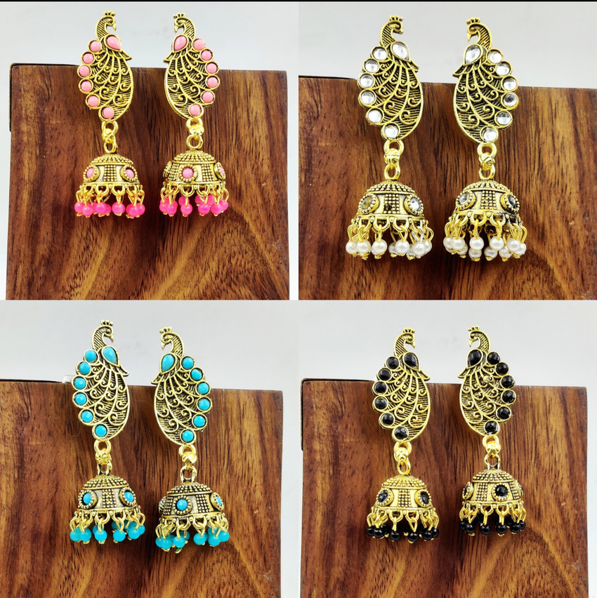 Details more than 115 chandini gold earrings latest seven.edu.vn