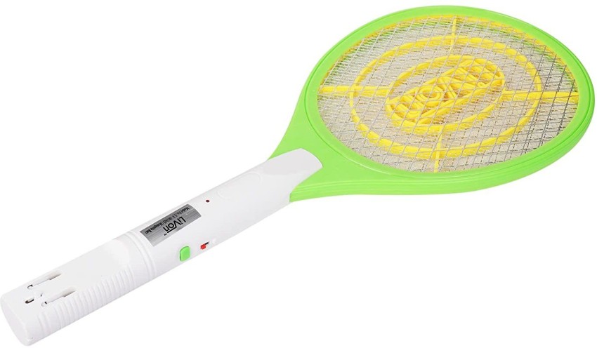 Livon Mosquito Killer Racket/Bat with LED Torch and Charging Cable