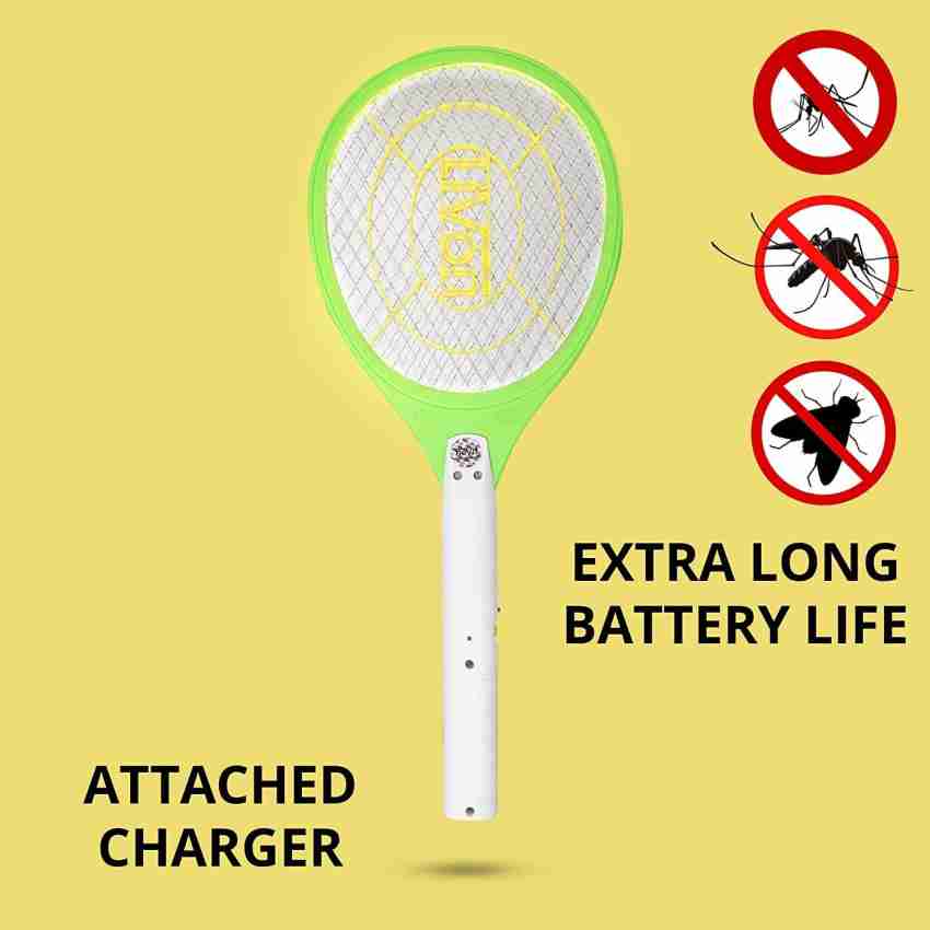 Livon Mosquito Killer Racket/Bat with LED Torch and Charging Cable