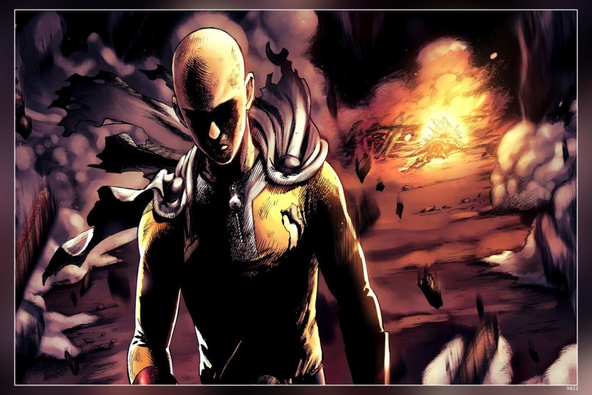 Saitama One Punch Man UHD 4K Wallpaper