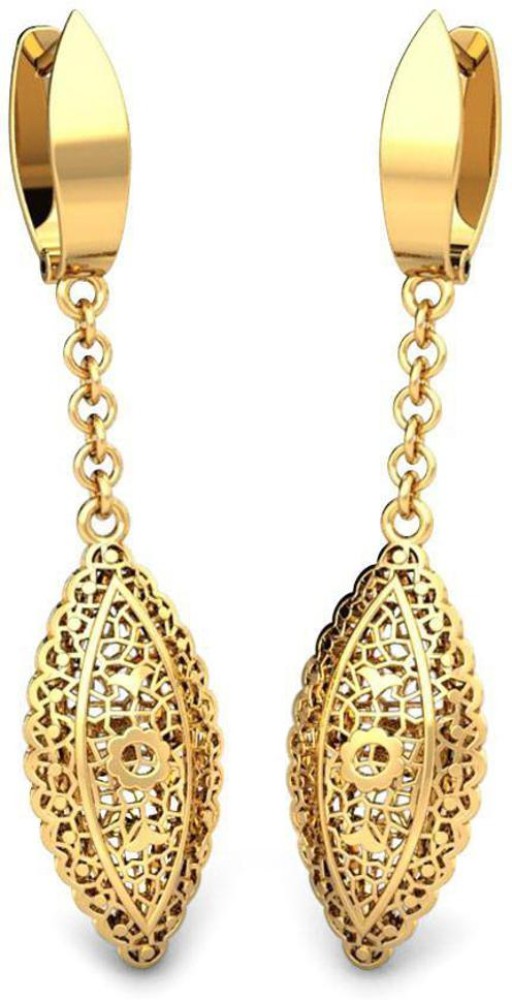Gold Drop Earrings  Gold jewelry fashion Gold jewelry earrings Gold  jewellery design necklaces