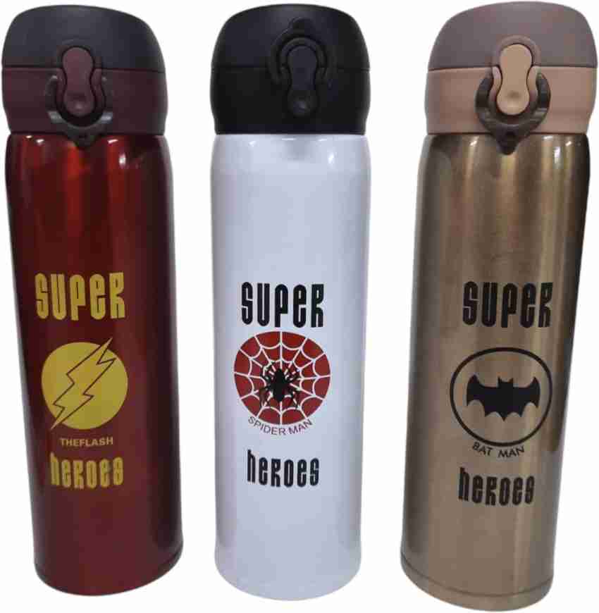 kistapo Spiderman Stainless Steel Superhero Sipper Round Shape Theme/Water  Bottle 500 ml Bottle - Buy kistapo Spiderman Stainless Steel Superhero  Sipper Round Shape Theme/Water Bottle 500 ml Bottle Online at Best Prices