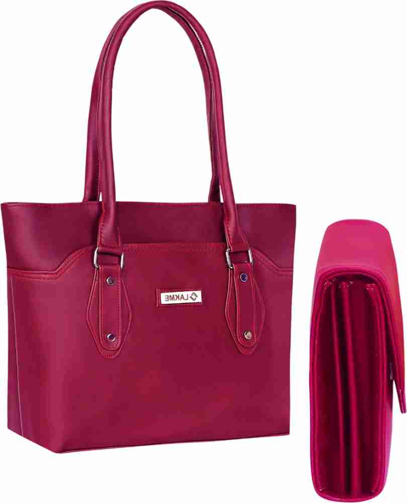 Buy LAKME FASHION Women Maroon Shoulder Bag Maroon Online @ Best