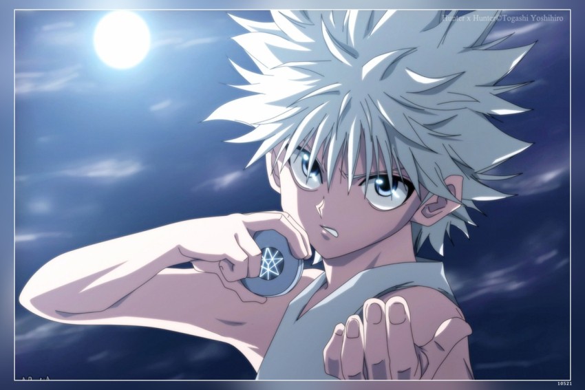 Killua Zoldyck Hunter X Hunter Anime Series Hd Matte Finish Poster