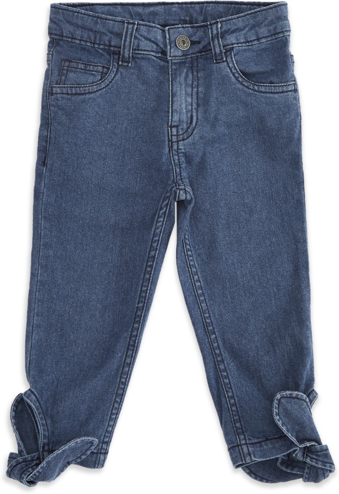 Pantaloons Junior Regular Girls Dark Blue Jeans - Buy Pantaloons Junior  Regular Girls Dark Blue Jeans Online at Best Prices in India