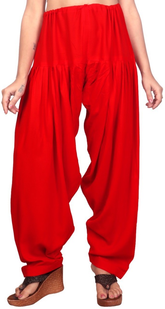 Buy LUJOSO Women's Rayon Harem Pant | Harem Pant for Women | Dhoti | Patiala  Pants | Stylish Afghani Salwar Palazzo Pants | Comfortable & Regular Fit  Pants for Yoga, Dancing Beige