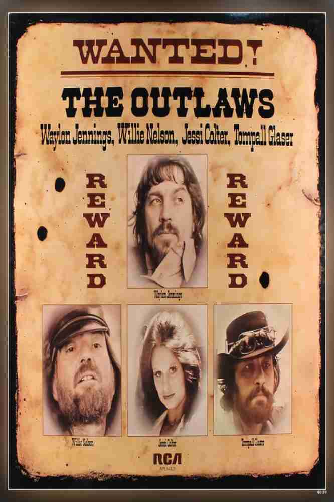 Wanted! The Outlaws Waylon Jennings Jessi Colter Willie Nelson And