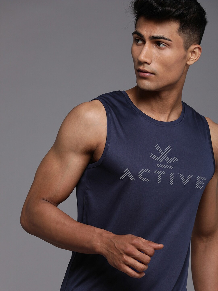 WROGN ACTIVE Typography Men Round Neck 