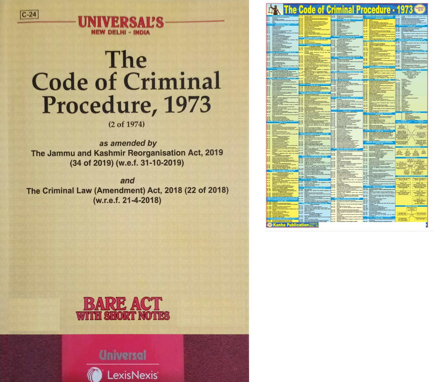 Universal's BareAct THE CODE OF CRIMINAL PROCEDURE 1973