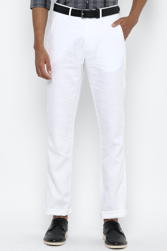 Buy Allen Solly Men White Regular Fit Solid Linen Casual Shirt  Shirts for  Men 3890458  Myntra