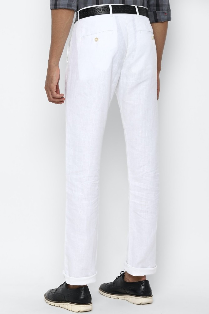 White Solid Trousers  Selling Fast at Pantaloonscom